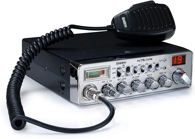 Uniden PC78LTXFM CB Radio w/AM/FM