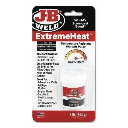 J-B Weld Extreme Heat High Temperature Resistant Metallic Paste 3oz at AutoZone