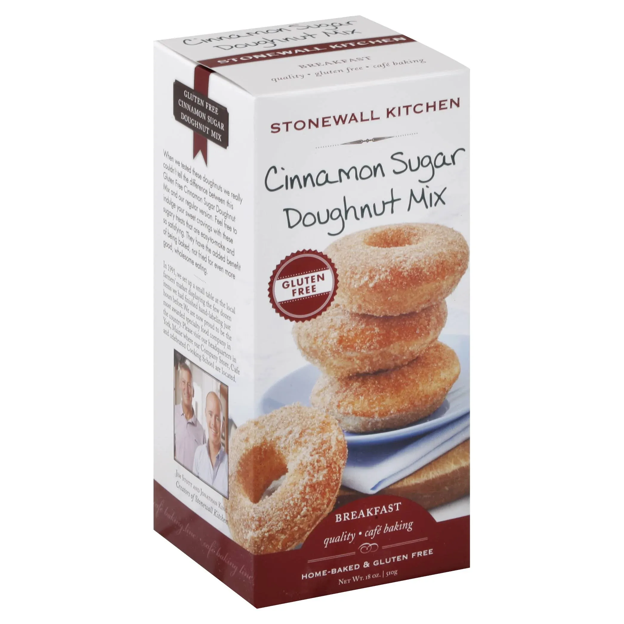 Stonewall Kitchen Gluten Free Cinnamon Sugar Doughnut Mix - 18 oz box