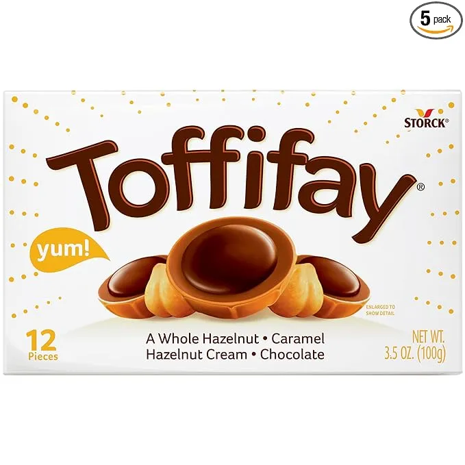 Storck Toffifay, 4.4 Oz, Pack Of 4 Boxes