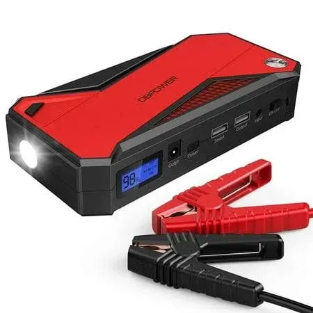 DBPOWER 800A Peak 18000mAh Portable Car Jump Starter