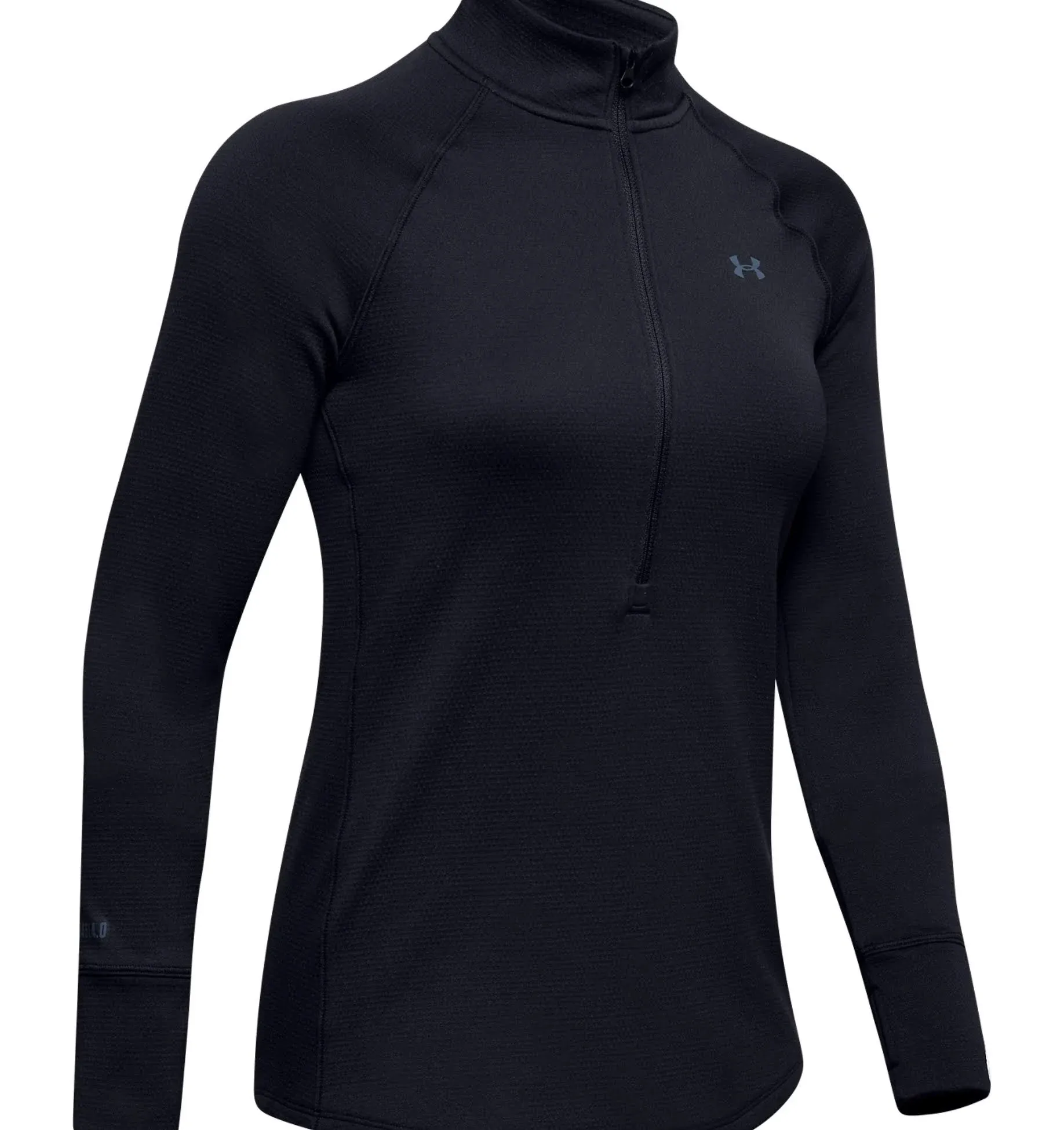 Under Armour 13433190012X ColdGear 4 Womens 2X Black Baselayer 1/2 Zip Pullover