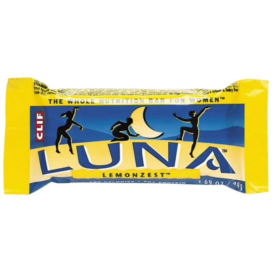 Luna Nutrition Bar Lemon Zest -- 15 Bars