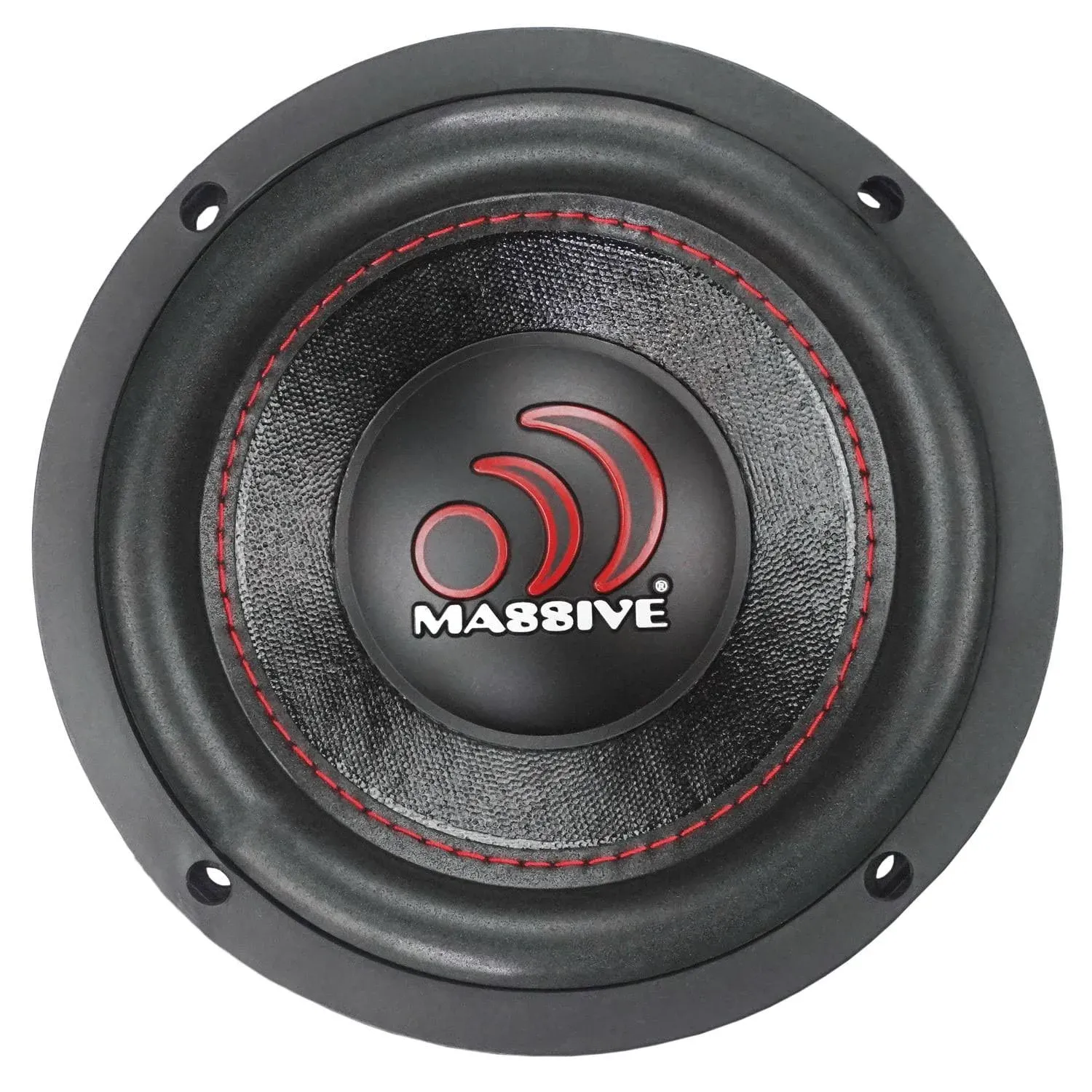 Massive Audio GTX 64 Series 6-Inch 250-Watt-RMS Dual 4-Ohm Subwoofer