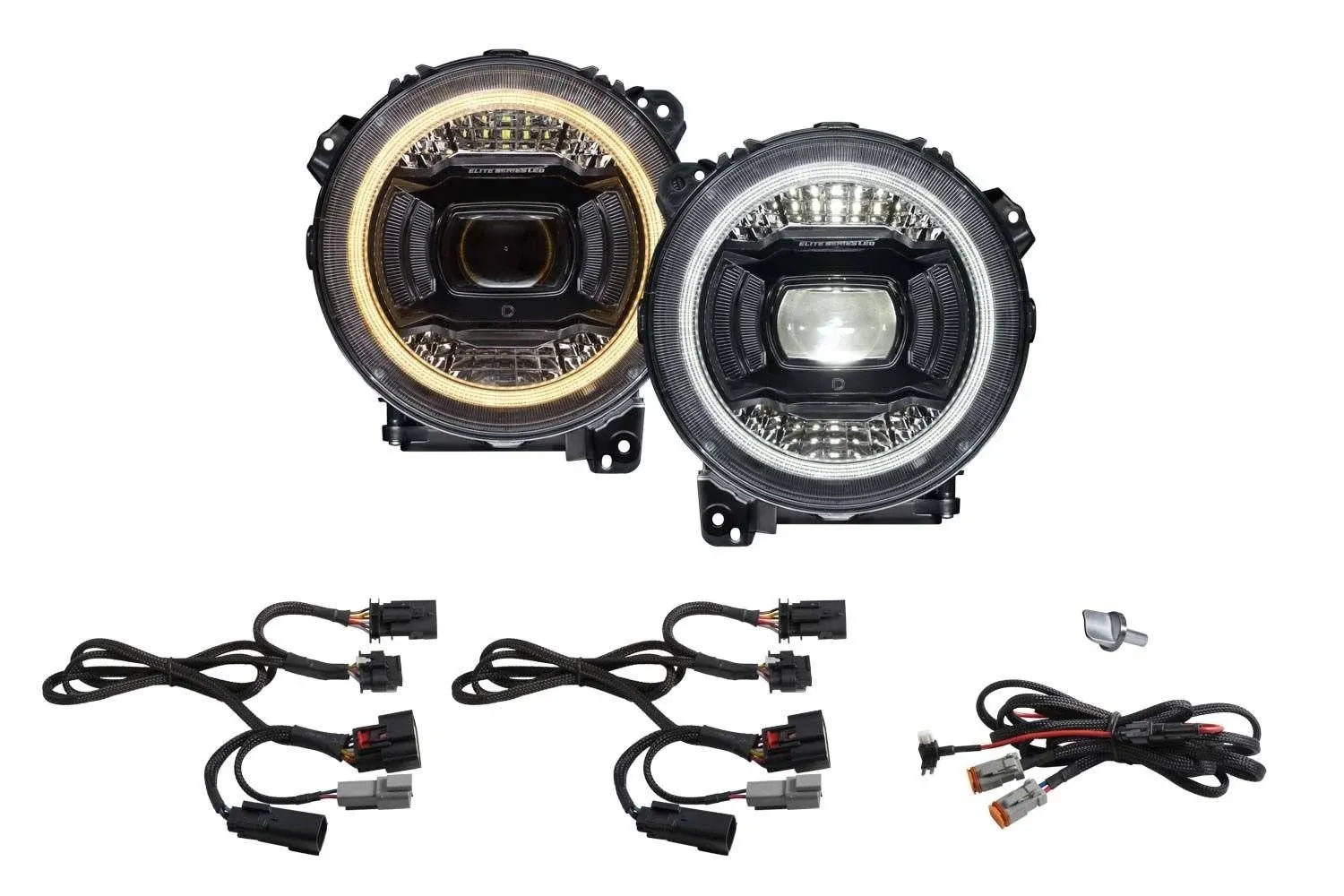 Jeep Wrangler Diode Dynamics Elite LED Headlamps