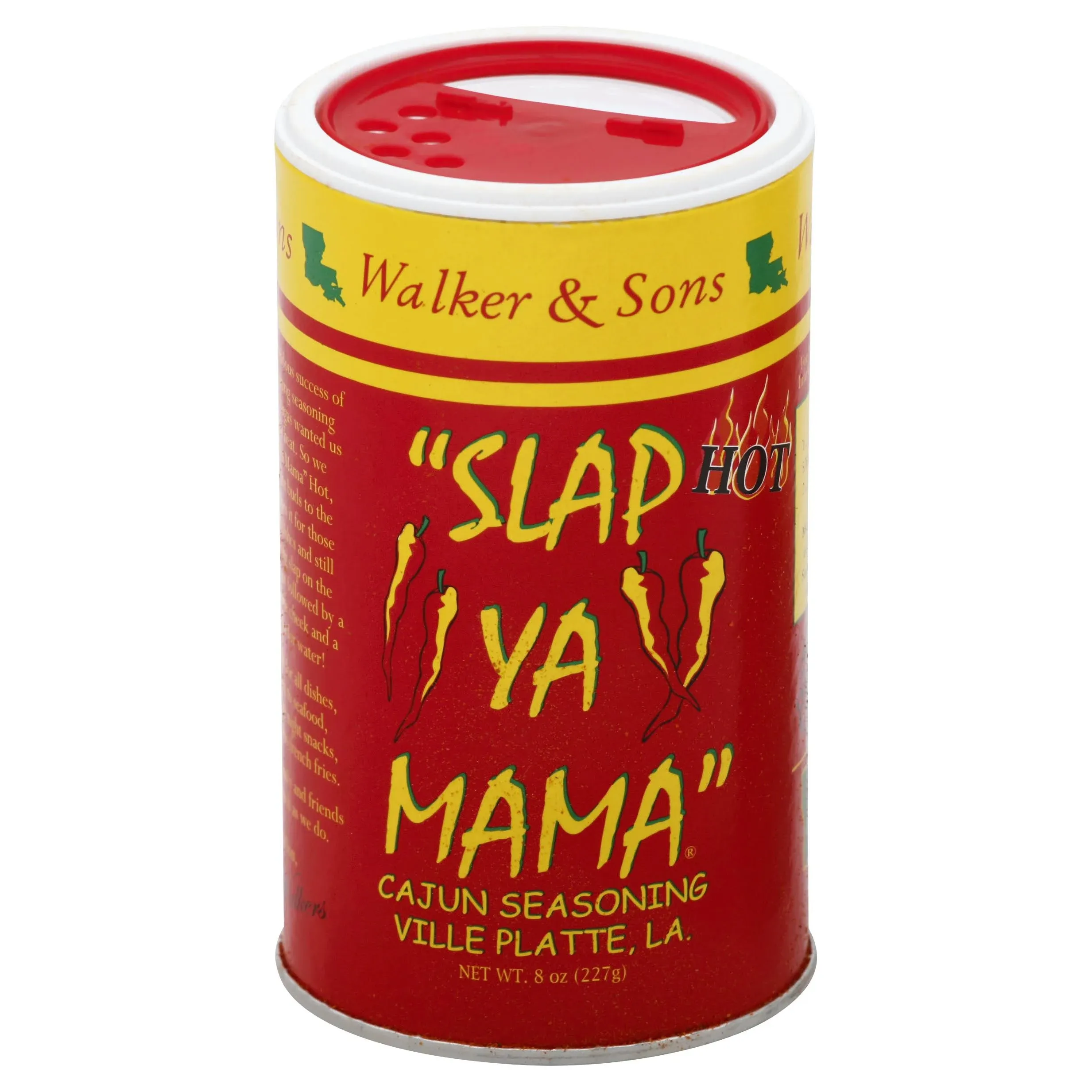 Walker & Sons Slap Ya Mama Cajun Seasoning, Hot - 8 oz