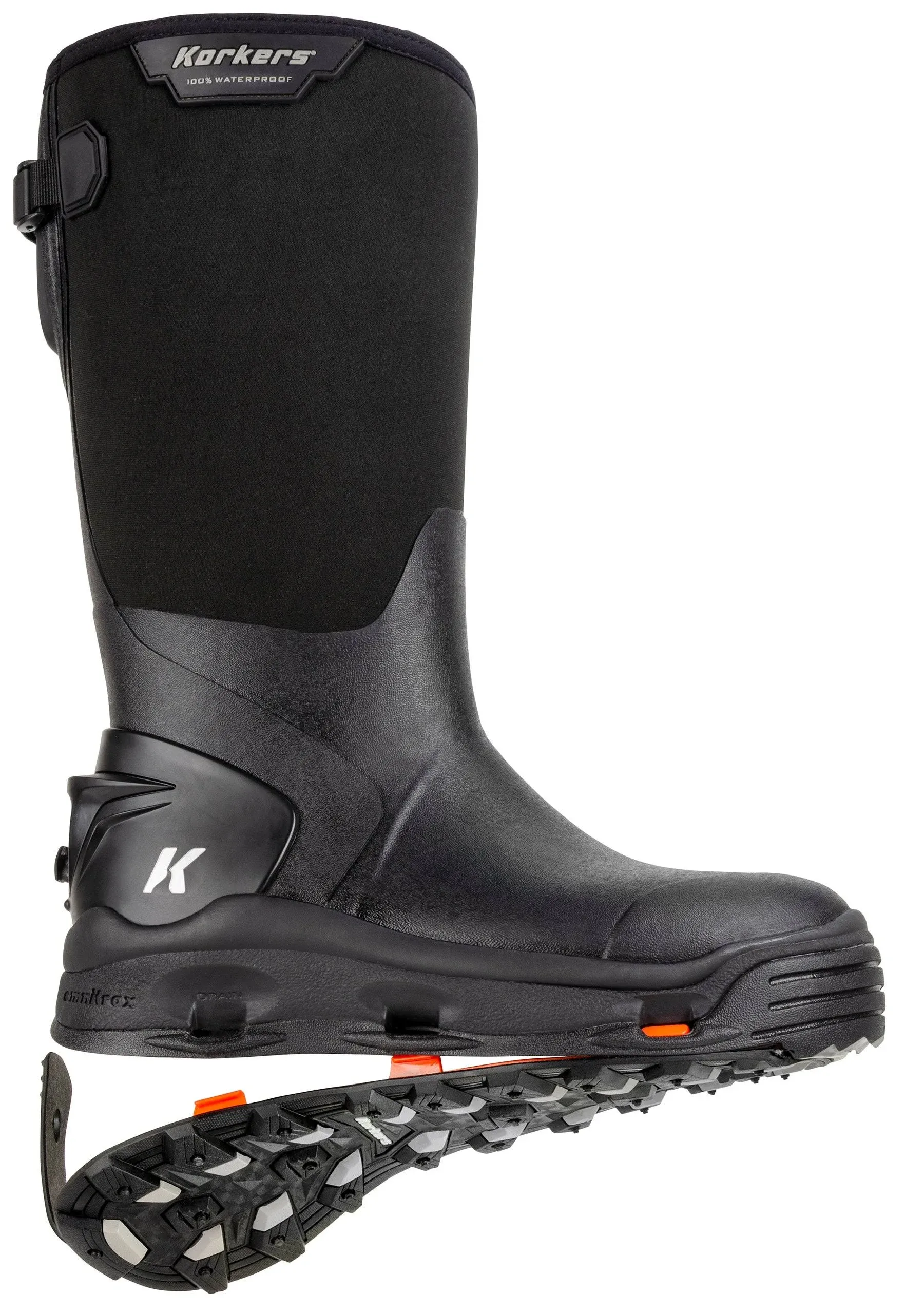 Korkers Mens Neo Storm Outdoor Boots with All Terrain Sole