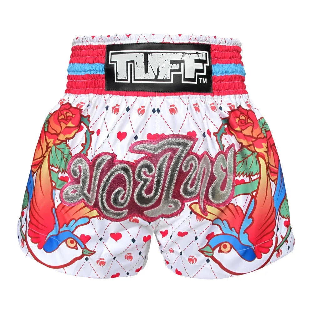 Tuff Sport Boxing Muay Thai Shorts Women Girls Kick Martial Arts Training Gym Clothing Trunks