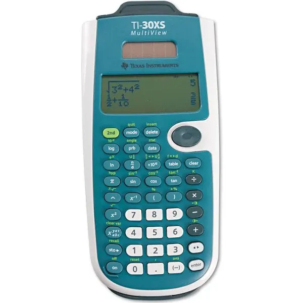 TEXTI30XSMV - Texas Instruments TI30XS MultiView Scientific Calculator