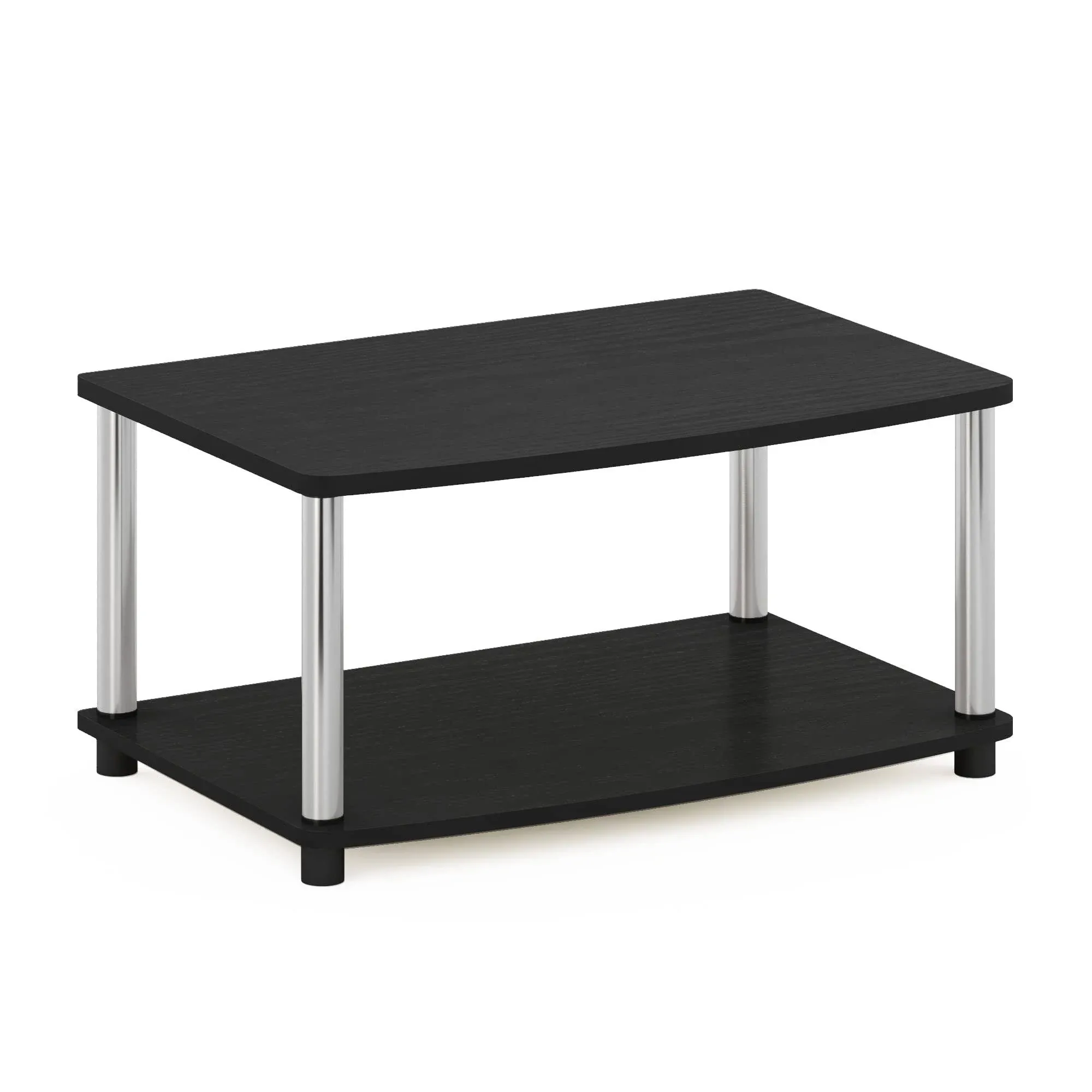 Furinno Turn-N-Tube No Tools 2-Tier Elevated TV Stands