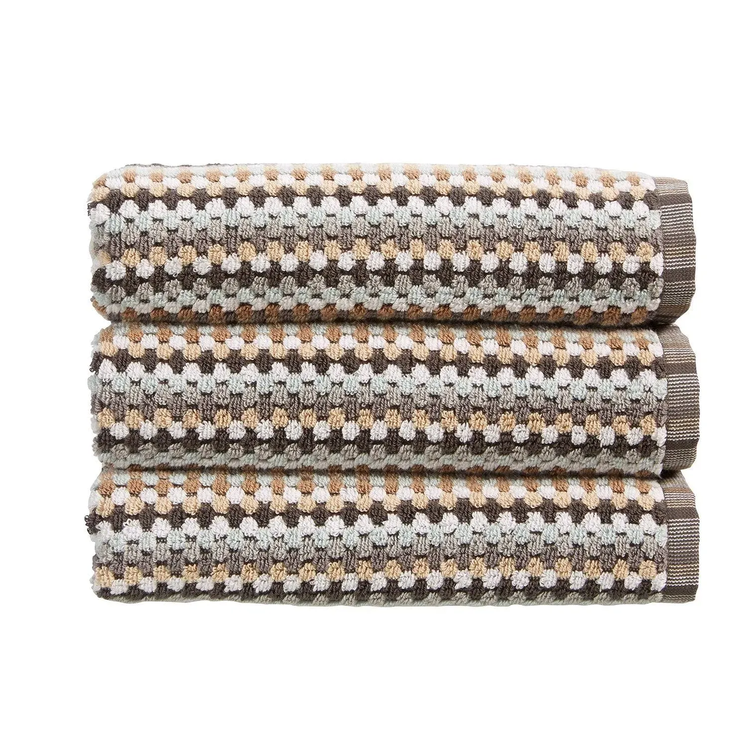 Christy Carnaby Stripe Bath Sheet Neutral