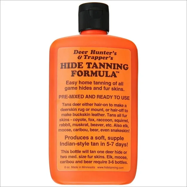 Deer Hunter's & Trapper's Hide Tanning Formula