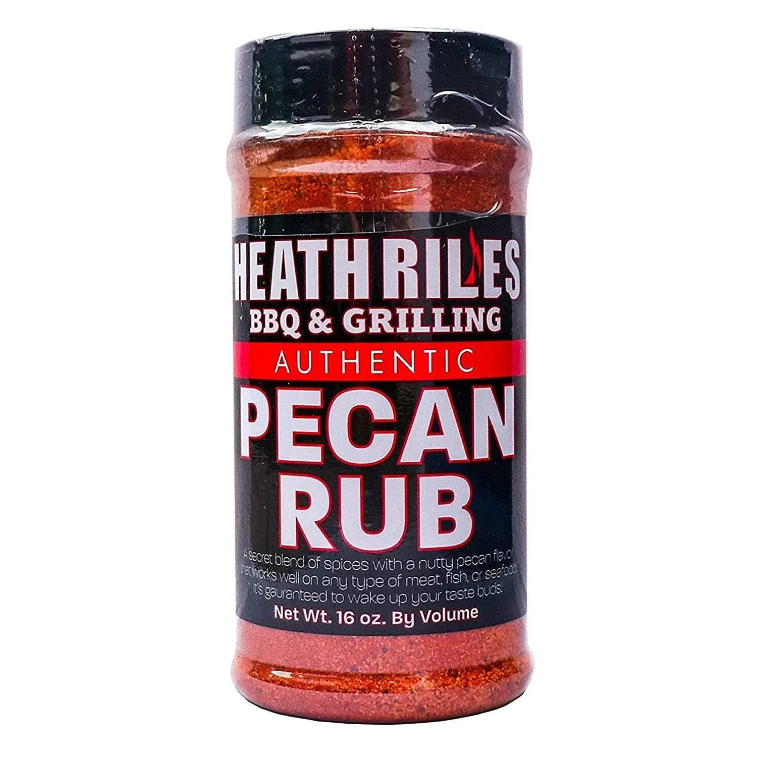 Pecan Rub Shaker • BBQ Rubs & Seasonings | Heath Riles BBQ