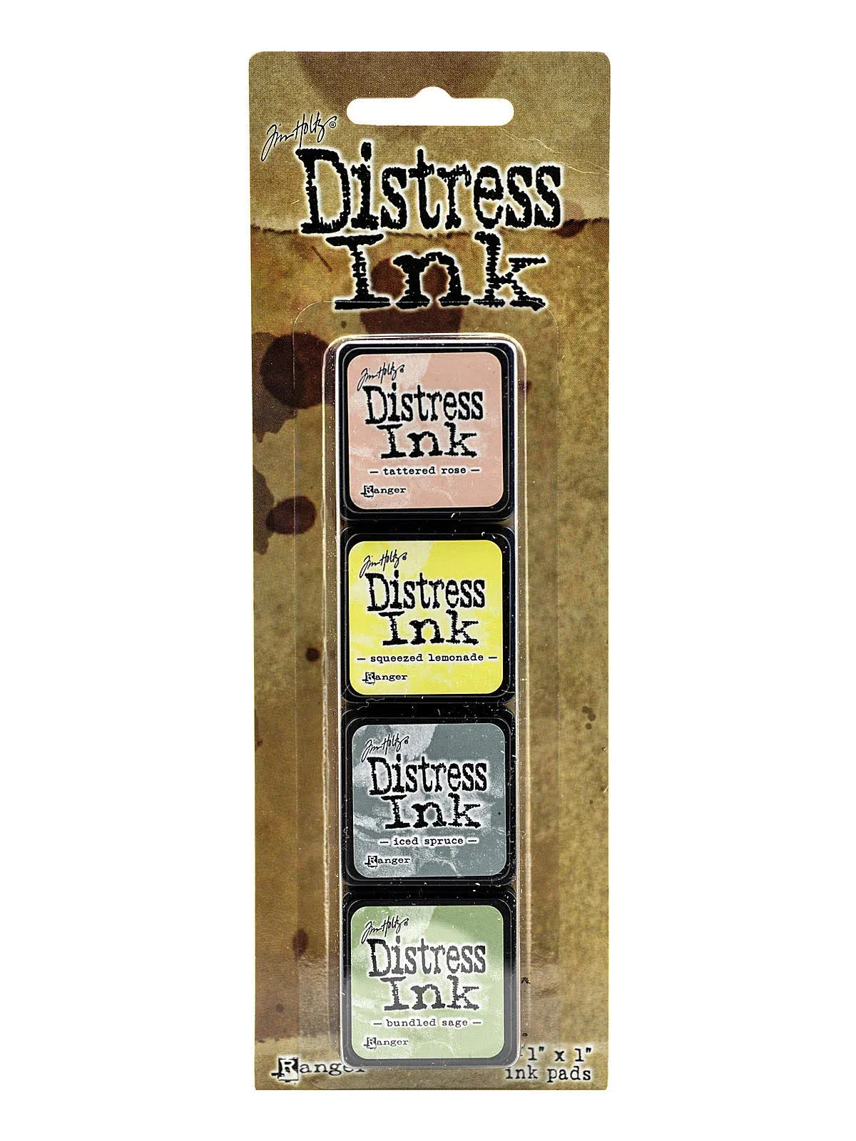 Ranger Distress Mini Ink s-Kit 10, Multi-Colour, 70 x 23 mm