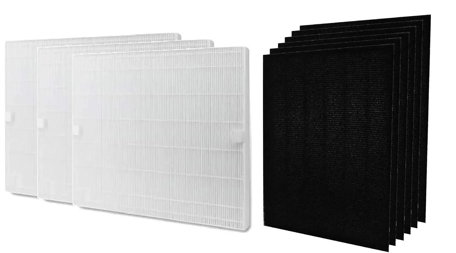 Nispira Replacement HEPA Filter for Coway Mighty Air Purifier AP-1512HH (2 Packs)