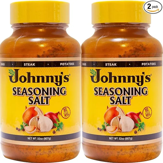 Johnny's Seasoning Salt, 32 Oz (Pack of 2)