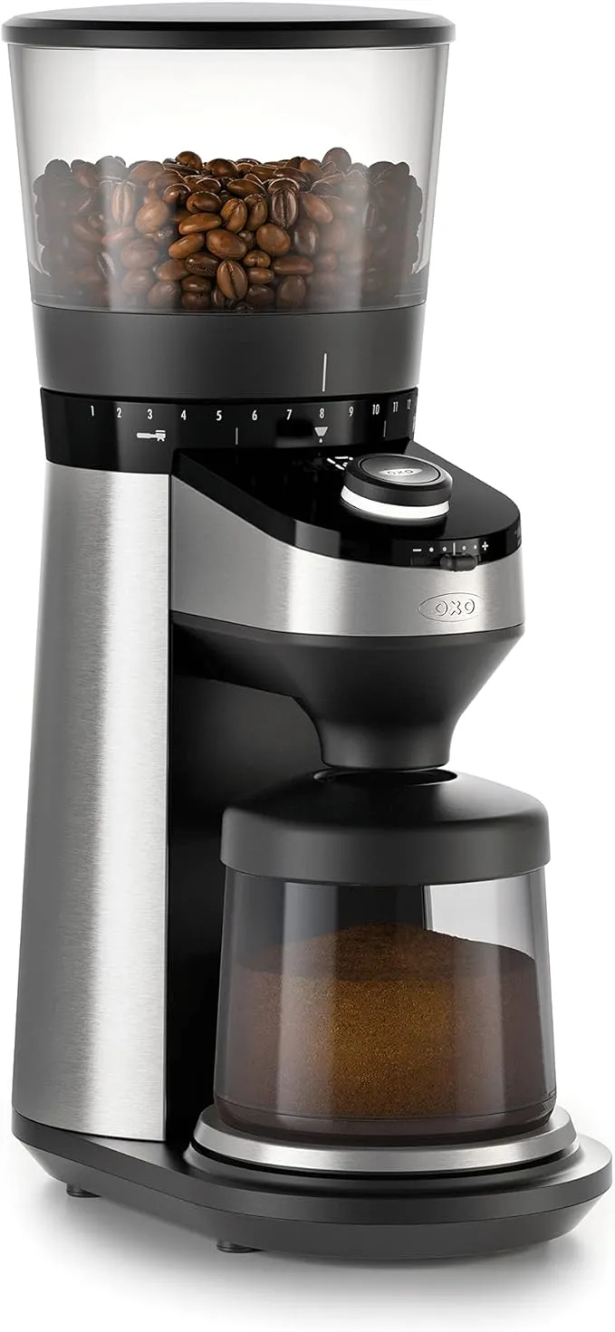 OXO Conical Burr Coffee Grinder with Integrated Scale