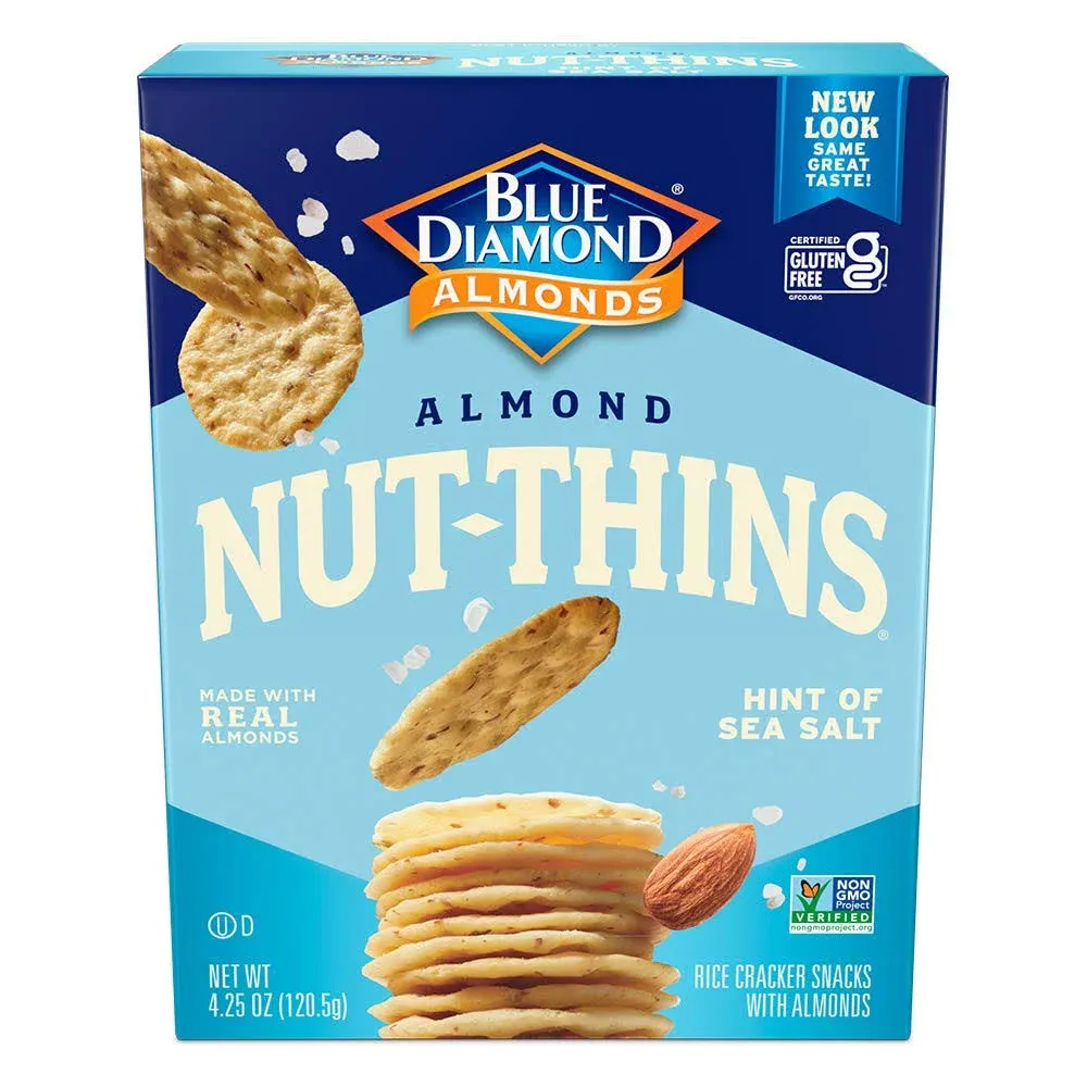 Hint of Sea Salt Nut-Thins 12/4.25oz - Blue Diamond