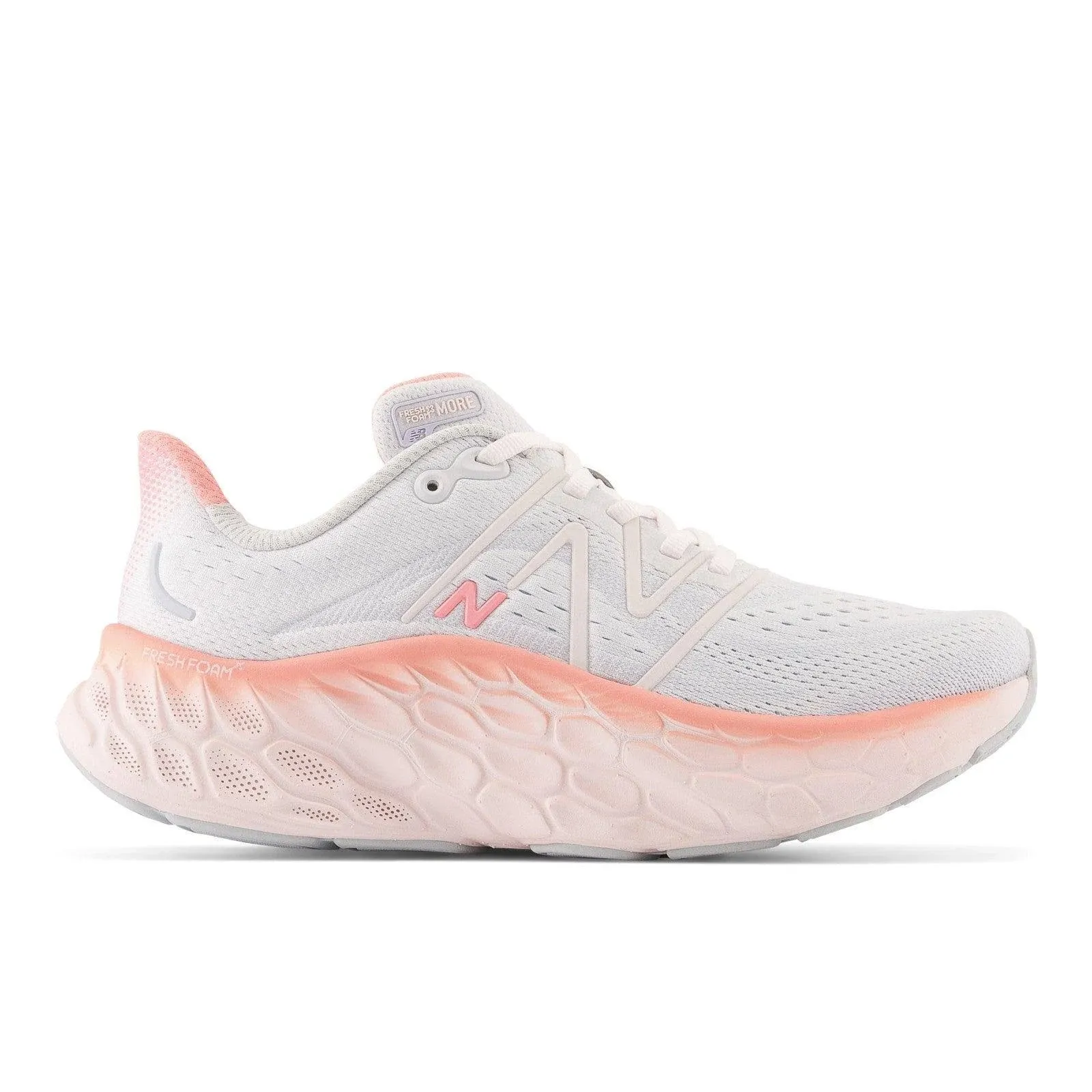 Women's New Balance Fresh Foam x More V4 9.5 / Quartz Grey/Washed Pink / B