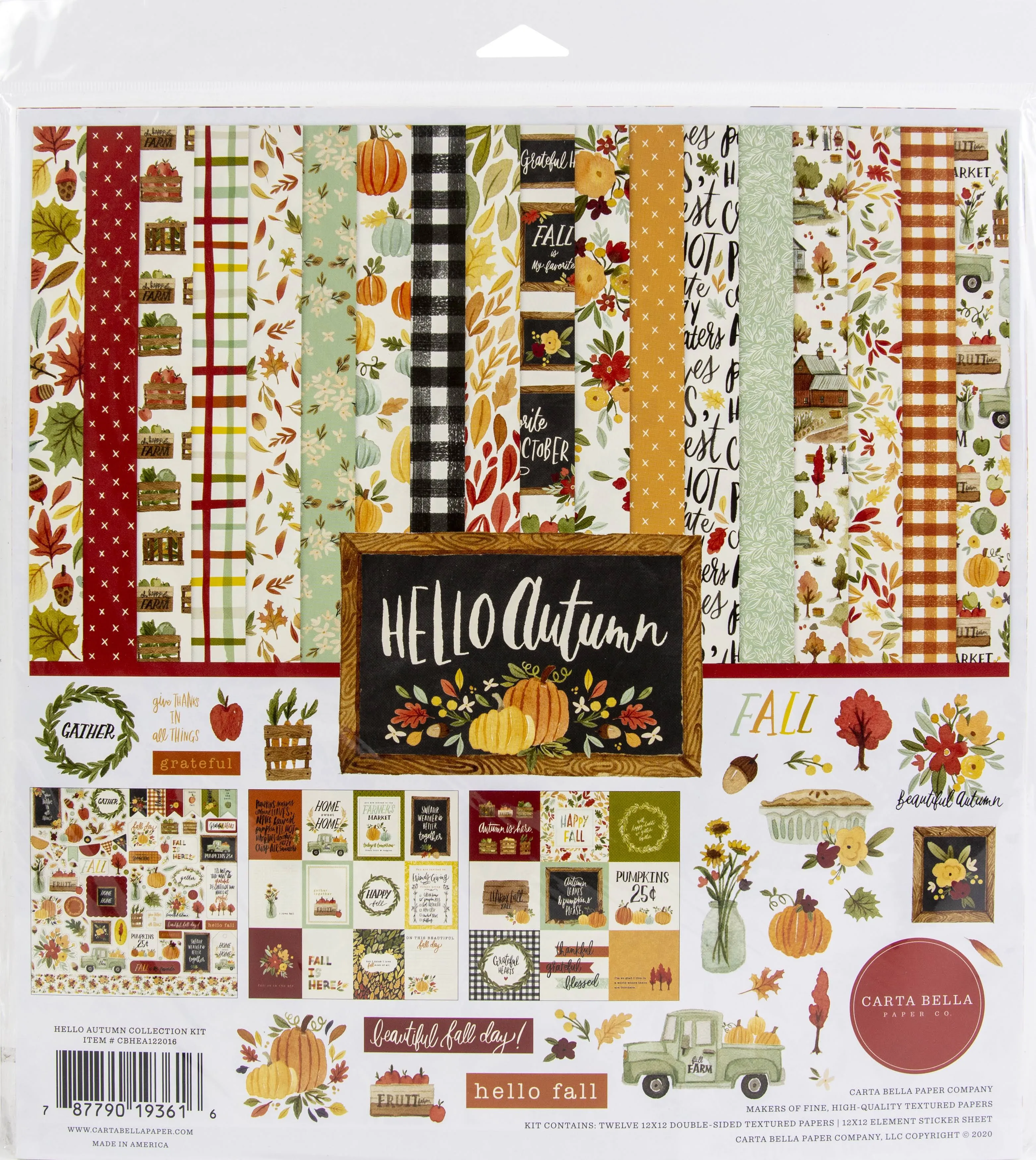 Hello Autumn Collection Kit - Carta Bella