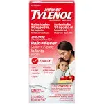 Infants' Tylenol Oral Suspension, Fever Reducer, Dye-free, Cherry, 2 fl oz