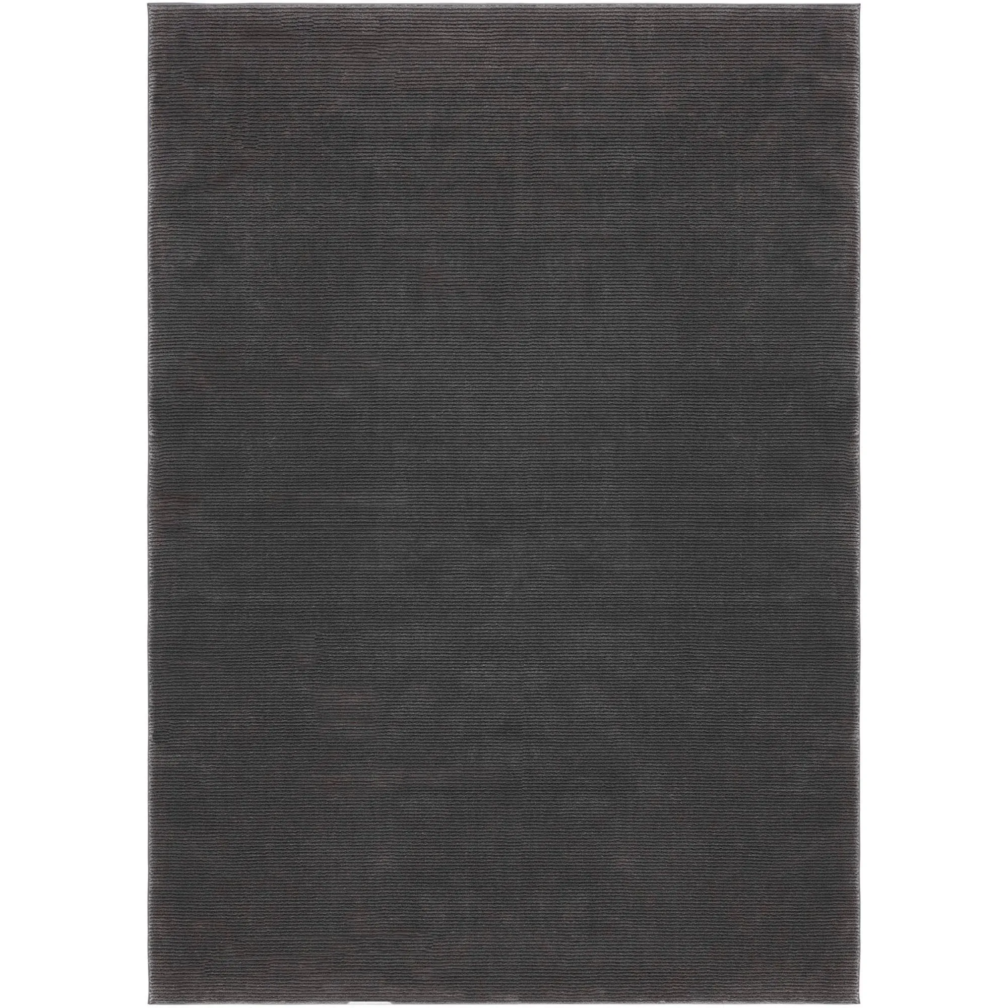 SAFAVIEH Revive Collection Area Rug - 8' x 10', Charcoal, Solid Design, Non-Shedding & Easy Care, Ideal for High Traffic Areas in Living Room, Bedroom (REV102H)