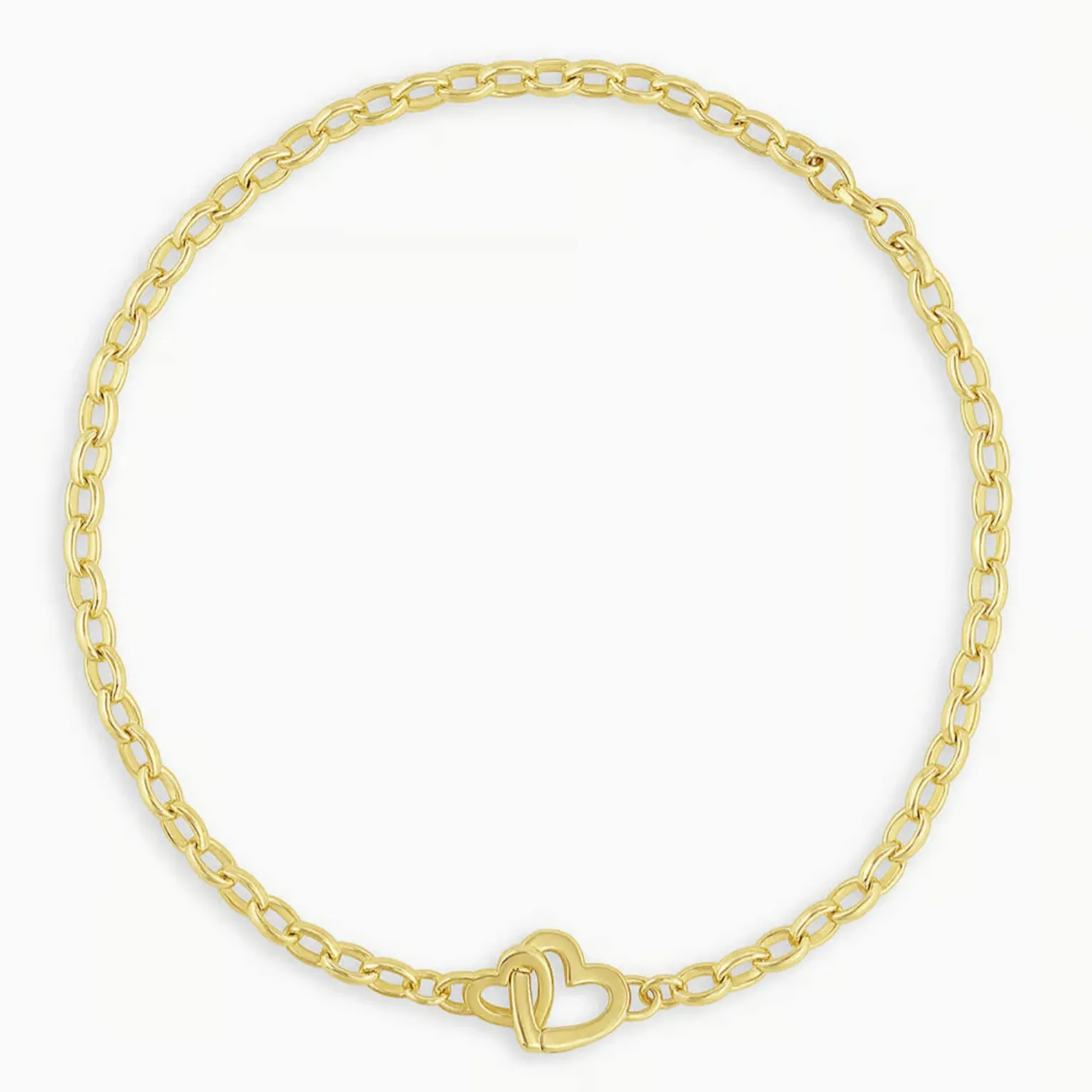 Gorjana Parker Mini Heart Bracelet - Gold