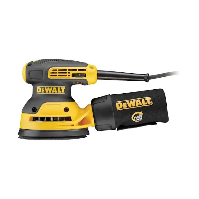 DEWALT Random Orbit Sander, Variable Speed, 5-Inch with High-Velocity Industrial Fan Portable Air Circulator (DWE6423 & DXF-2042)