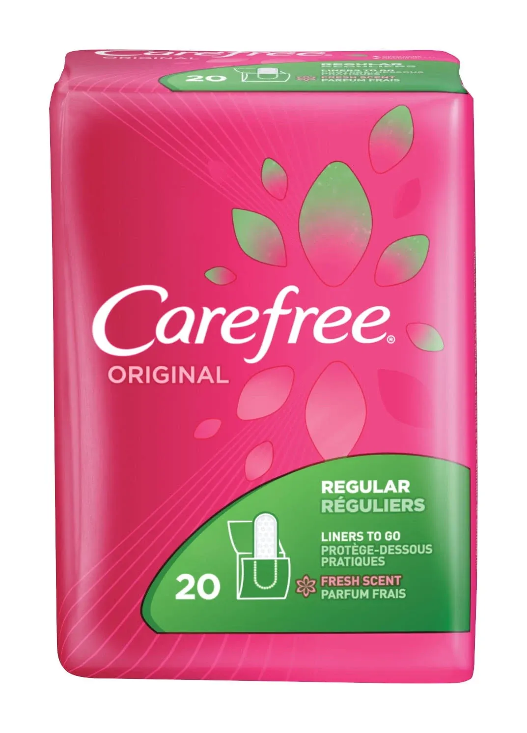 Carefree Original Regular To-Go Pantiliners