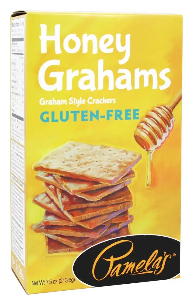 Pamela's Graham Crackers Honey 7.5 oz