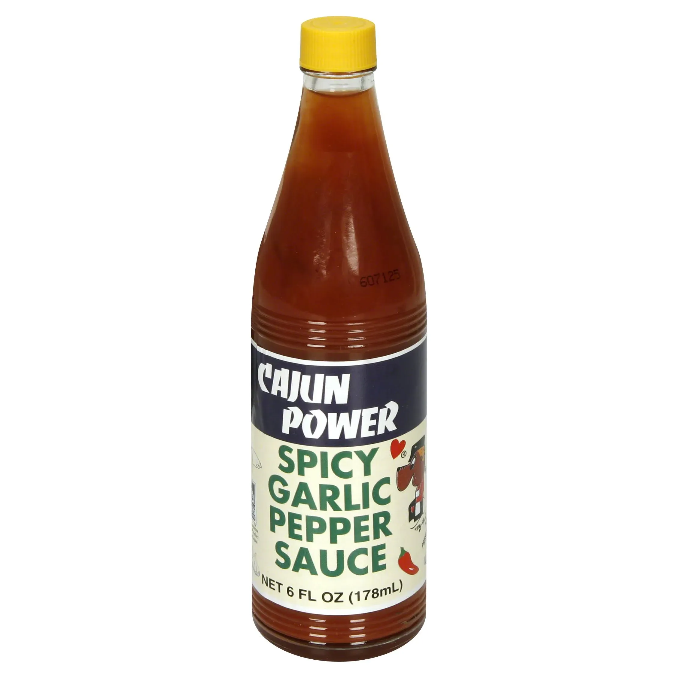 Cajun Power Spicy Garlic Pepper Sauce - 6 fl oz