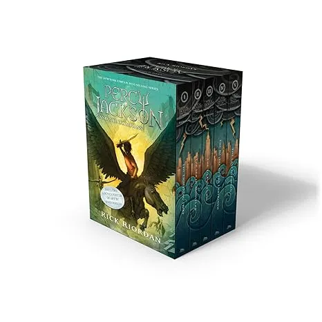 Percy Jackson and the Olympians 5 Book Paperback Boxed Set