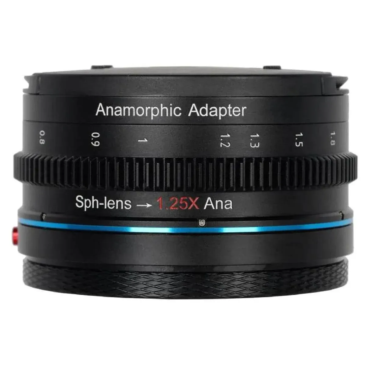 SIRUI T2.9 1.25X Anamorphic Adapter with 82mm Rear Thread, Adapter Rings