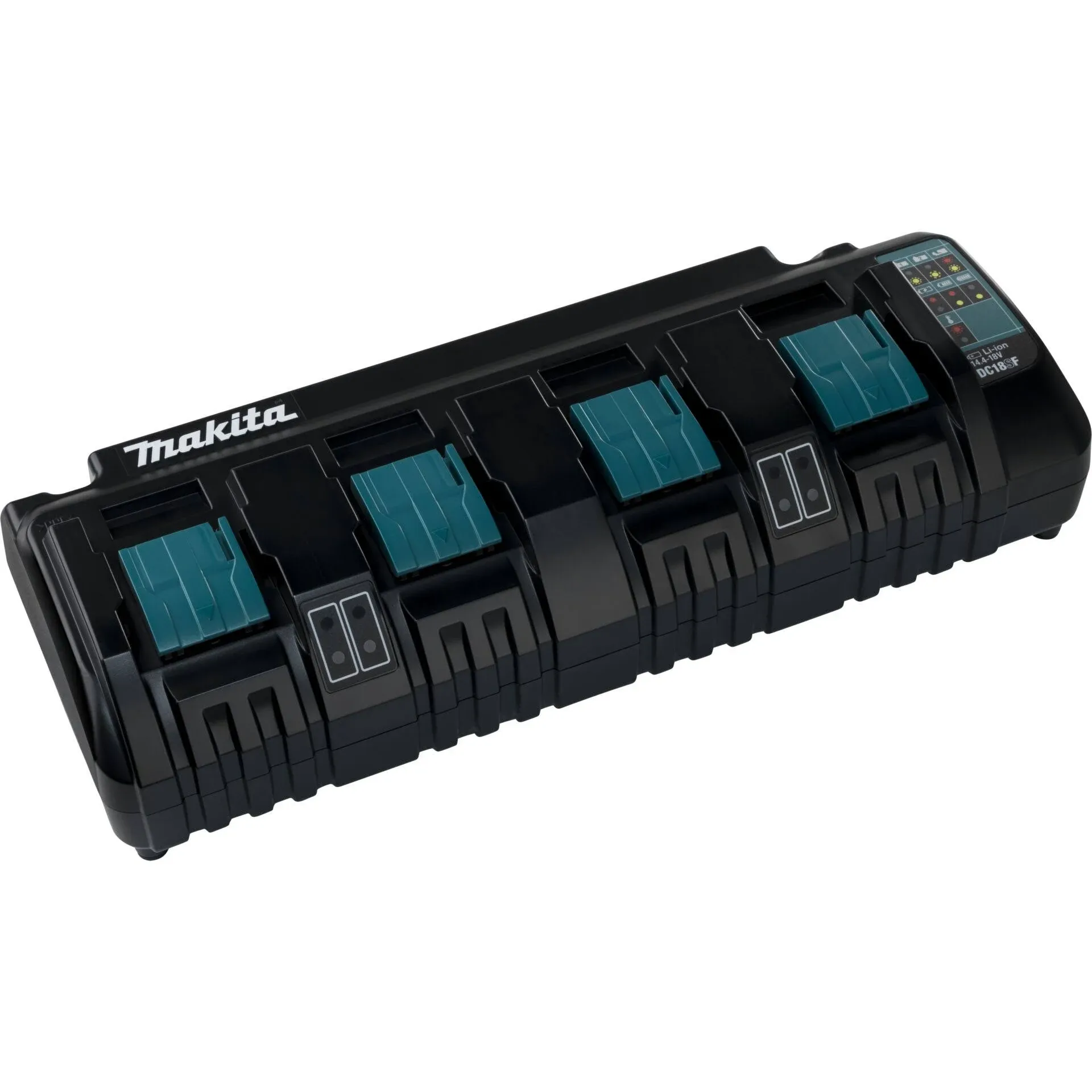 Makita DC18SF 18V LXT Lithium-Ion 4 Port Rapid Charger