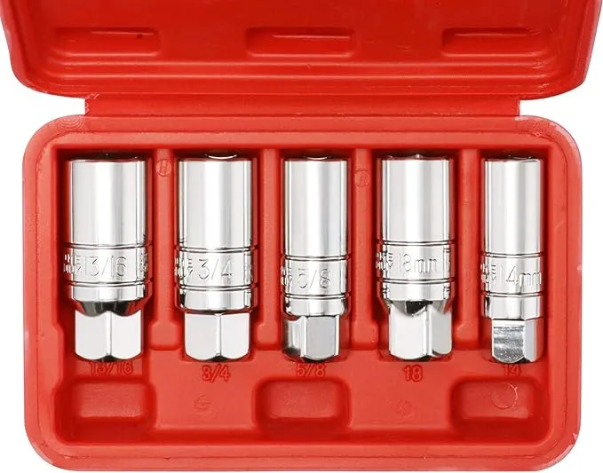 CASOMAN 3/8-Inch Drive Spark Plug Socket Set