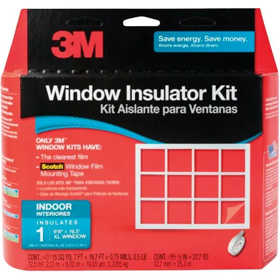 3M Indoor Patio Door Insulator Kit, 84" x 112"