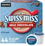 Swiss Miss Milk Chocolate Hot Cocoa Keurig K-Cup Pods 22/Box 1252