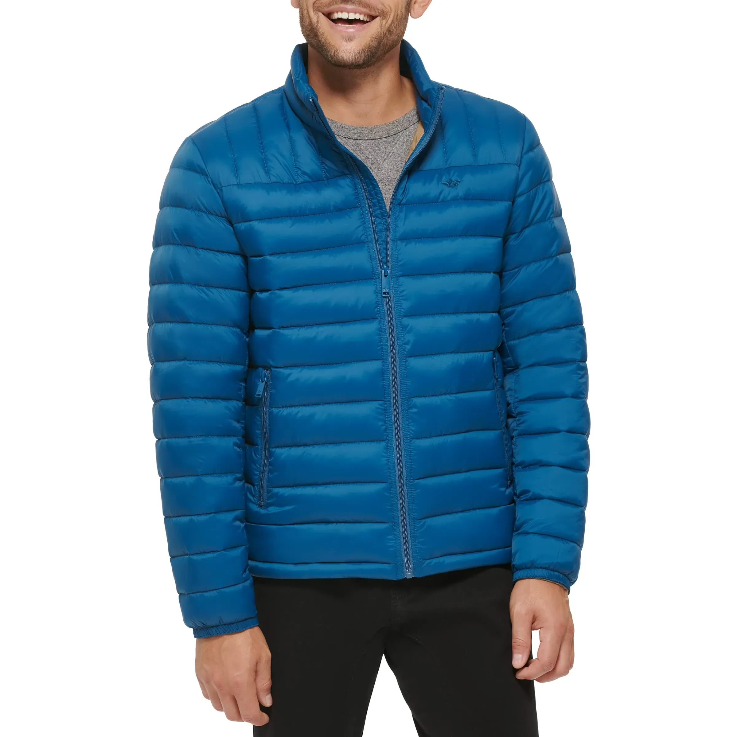 Dockers Men's Classic Ultra Loft Packable Puffer Jacket