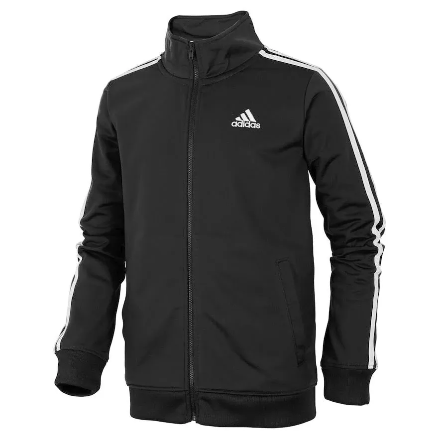 Adidas Iconic Tricot Jacket - Toddler Boys' Adi Black, 6