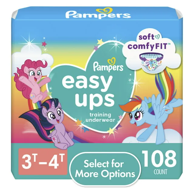 Pampers Easy Ups Girls Training Underwear