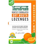 TheraBreath Dry Mouth Mandarin Mint Lozenges, 100 Count