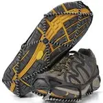 Yaktrax Walk Unisex Poly Elastomer Blend/Steel Snow and Ice Traction Black W 2.5-6/M 1-4.5 Waterproo