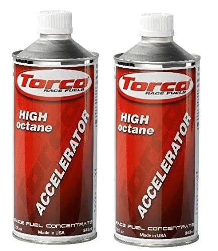 Torco F500010TE Unleaded Fuel Accelerator 64 fl oz 2 Packs