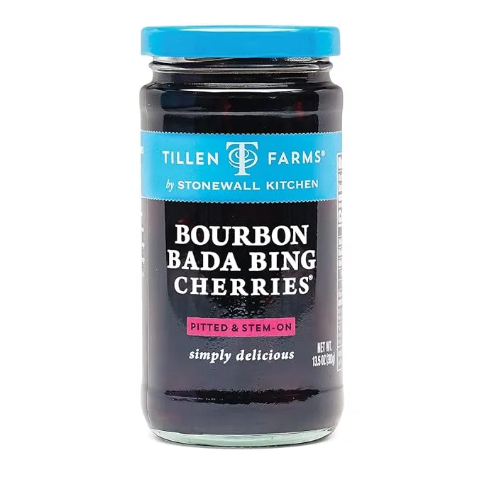 Tillen Farms Bourbon Bada Bing Cherries, 13.5 oz