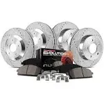 PowerStop for 08-12 Infiniti EX35 Front &amp; Rear Z23 Evolution Sport Brake Kit