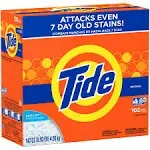 Tide Powder Laundry Detergent, Original, 102 Loads 143 oz