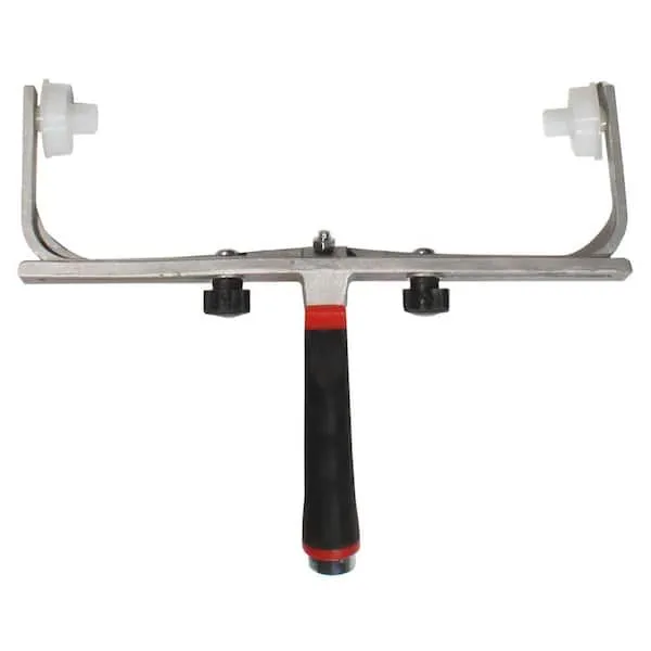 Linzer RF210 Roller Frame, 12 to 18 in L Roller, Threaded Handle