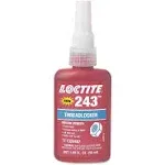 Loctite 1329467 243 50 ml Medium Strength Threadlocker - Blue