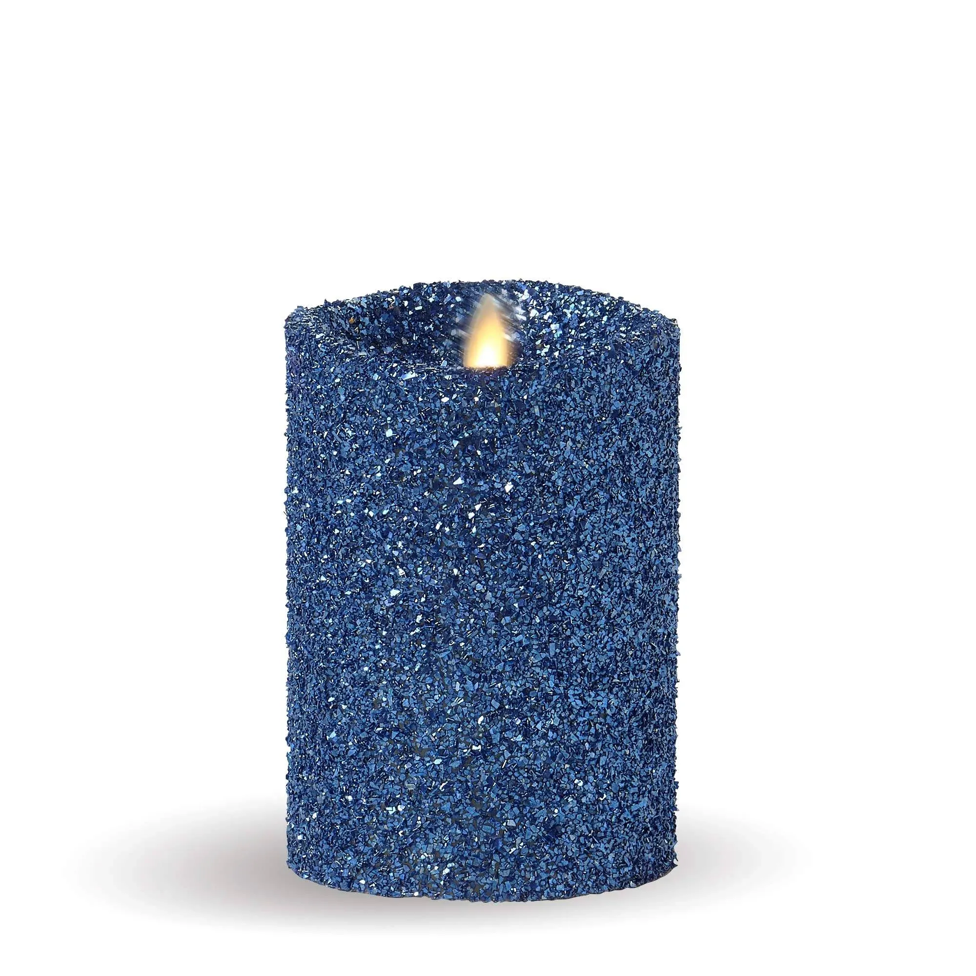 Luminara Unscented Flameless Candle, Blue