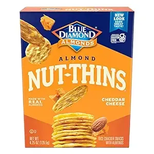 Blue Diamond Nut Thins Cheddar Cheese